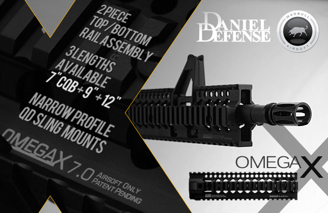 NEW From Madbull: Daniel Defense Omega X Rails - Airsoft GI TV Blog